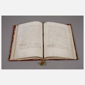 Herzog Moritz Wilhelm von Sachsen-Merseburg, Verordnung