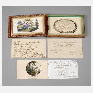 Stammbuchalbum Biedermeier