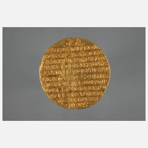 Doppeldukat Sachsen auf das Vikariat 1657