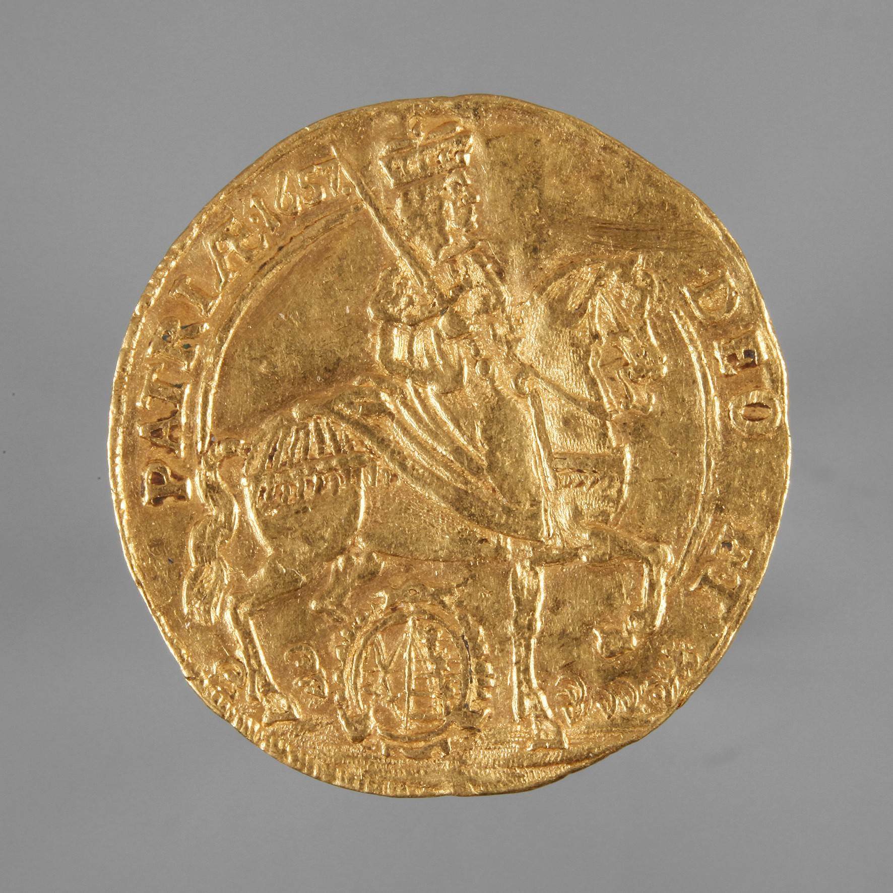 Doppeldukat Sachsen auf das Vikariat 1657