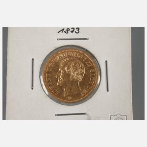 20 Mark Sachsen 1873