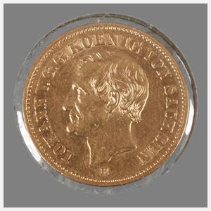 20 Mark Sachsen 1873