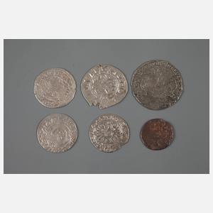 Konvolut Kleinmünzen Polen-Litauen 16. bis 18. Jh.
