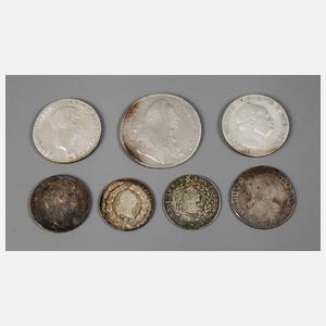 Konvolut Münzen Altdeutschland