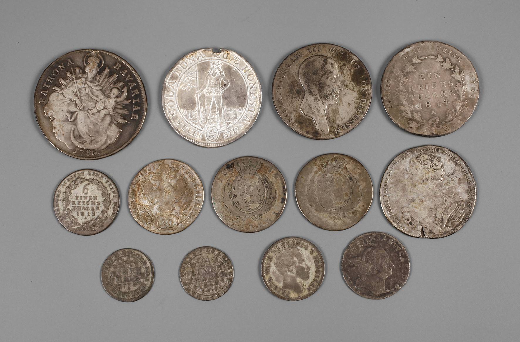 Konvolut Silbermünzen vor 1830