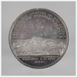 Medaille Herrnhut 1822