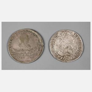 Zwei Münzen Habsburg