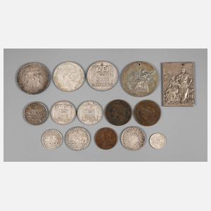 Konvolut Münzen und Medaillen Frankreich