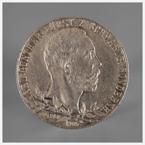 2 Mark Schwarzburg-Sondershausen 1905