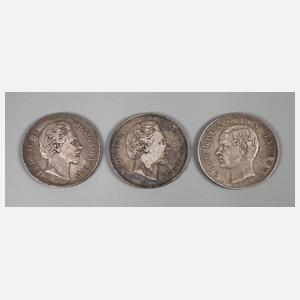 Konvolut 5 Mark Bayern