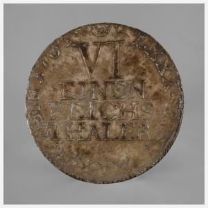 1/6 Taler Reuß 1763