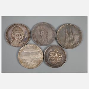 Konvolut Medaillen Deutsches Reich