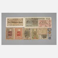 Konvolut Münzen und Geldscheine 1920er Jahre111