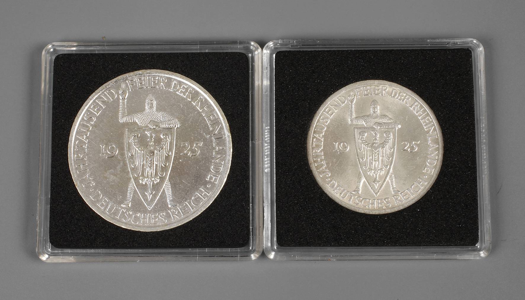 Konvolut Reichsmark Rheinlande