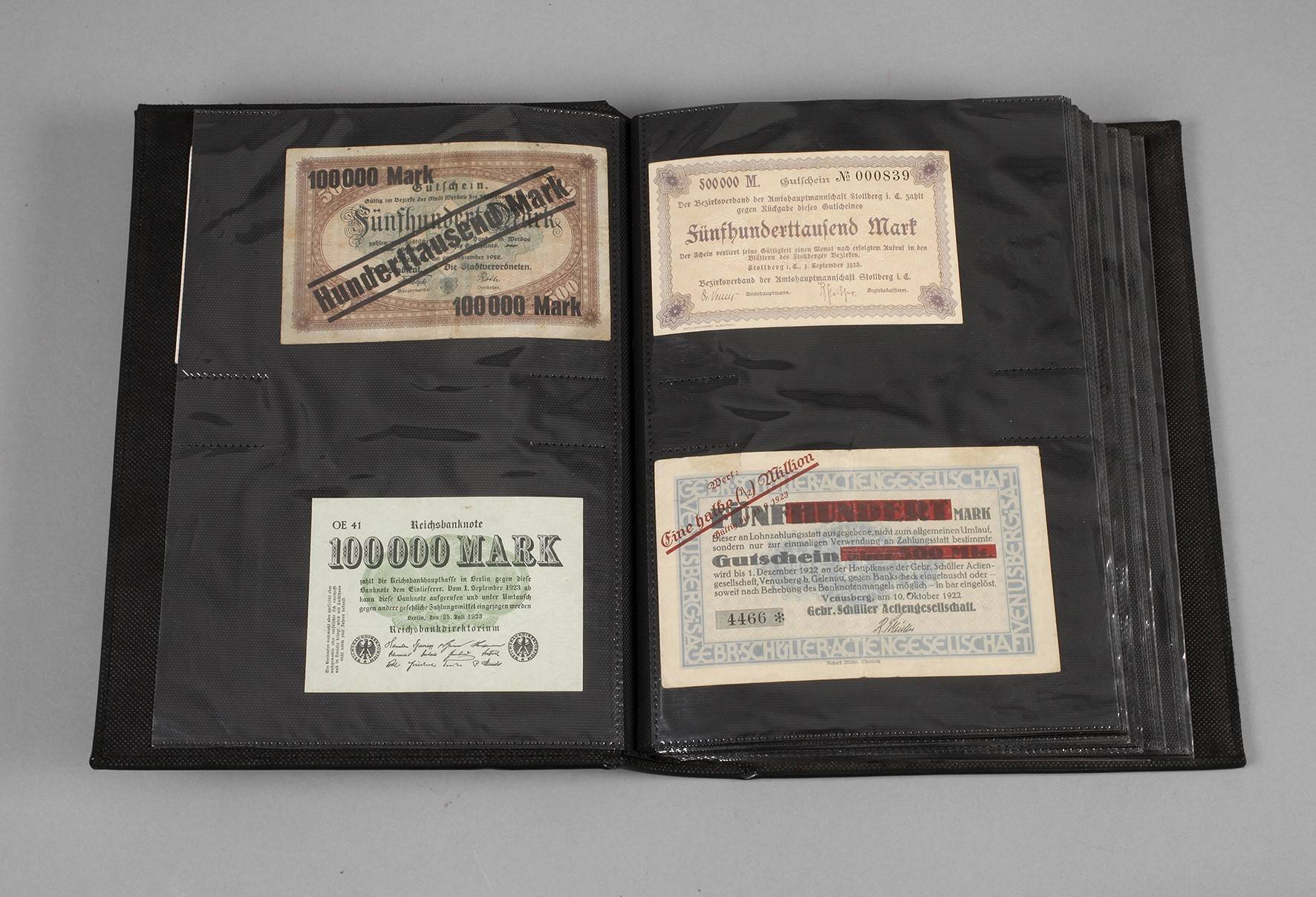 Sammlung Geldscheine DR