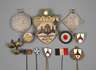 Konvolut patriotische Abzeichen