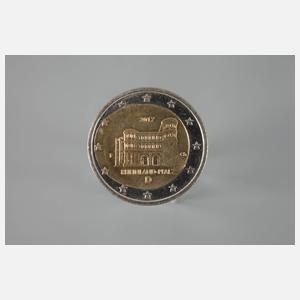2 Euro 2017 Porta Nigra Fehlprägung