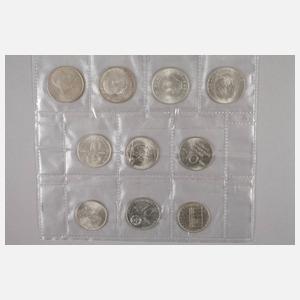 Konvolut Münzen DDR