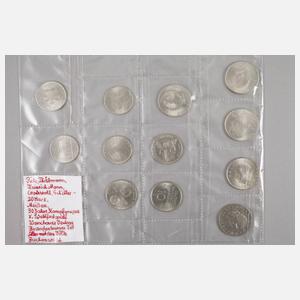 Konvolut Münzen DDR