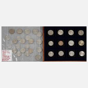 Konvolut Münzen DDR