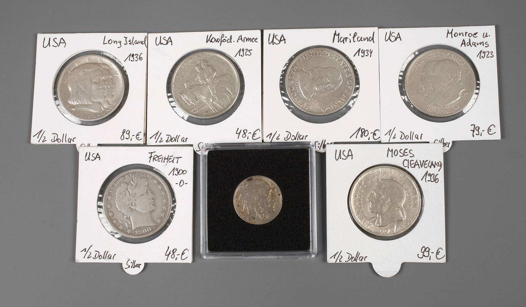 Konvolut Münzen USA