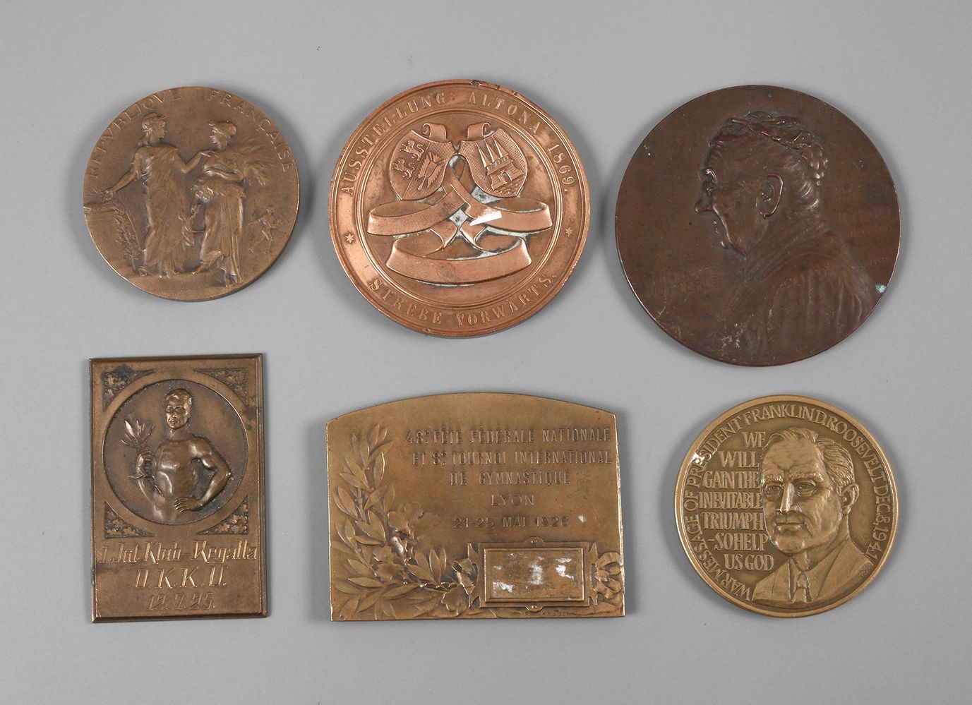Konvolut Medaillen und Plaketten