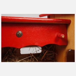 Blecheisenbahn mit Uhrwerk