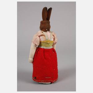 Osterhase mit Uhrwerk