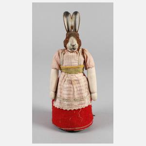Osterhase mit Uhrwerk