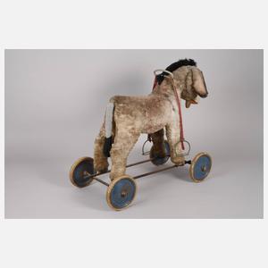 Steiff Esel als Reittier