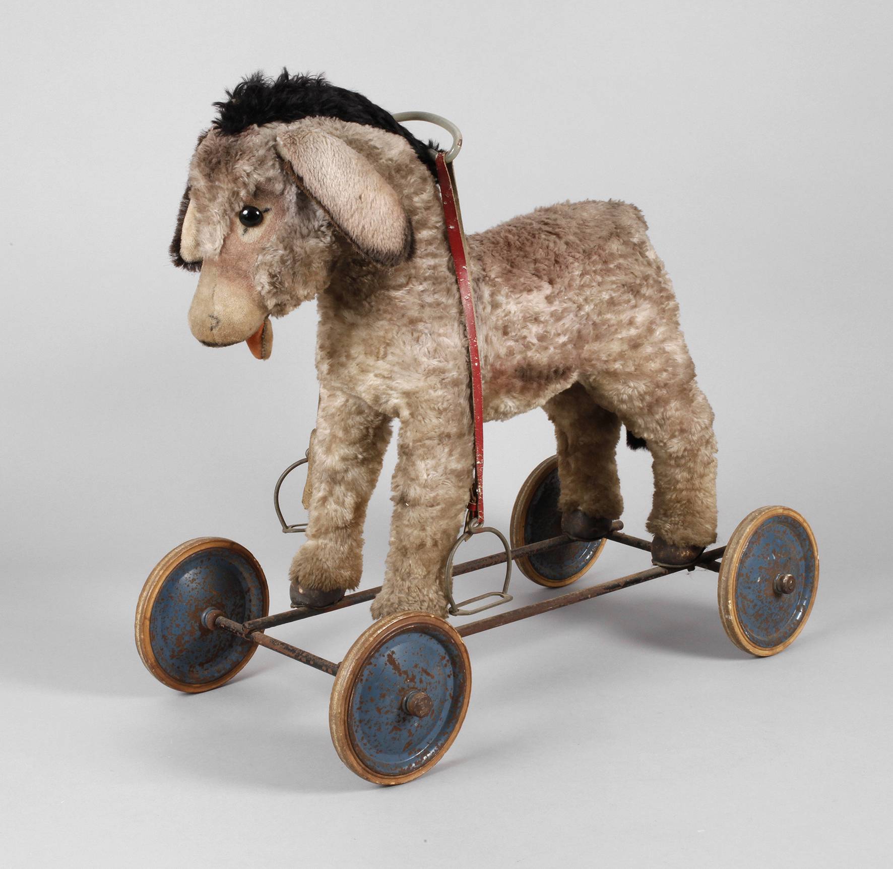 Steiff Esel als Reittier