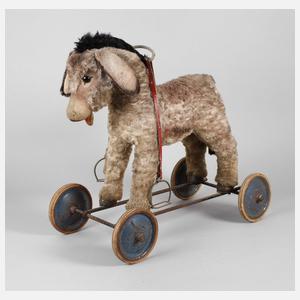Steiff Esel als Reittier