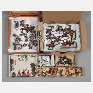 Großes Konvolut Zinnsoldaten