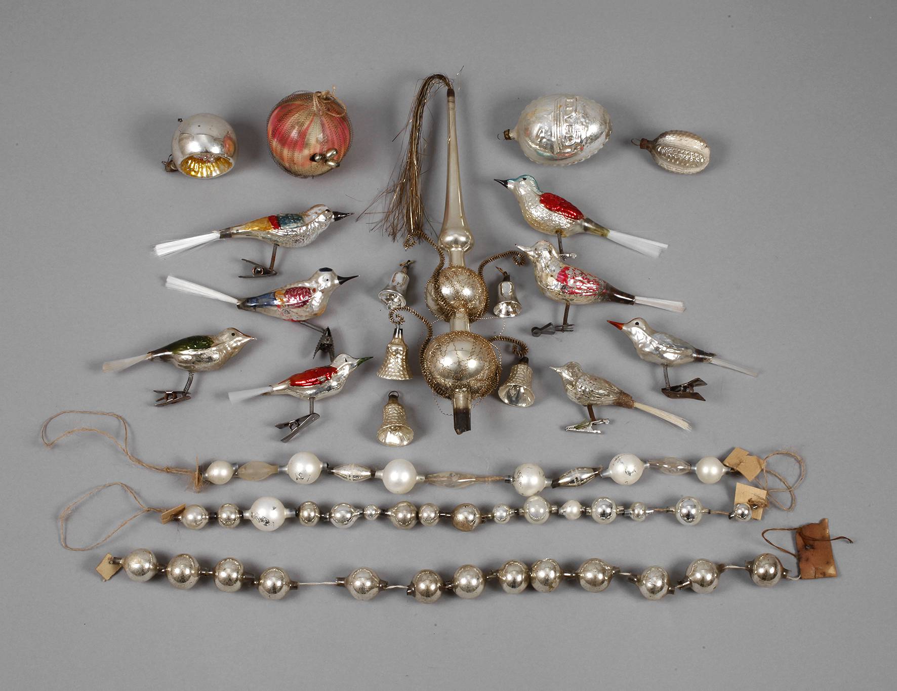 Konvolut Christbaumschmuck