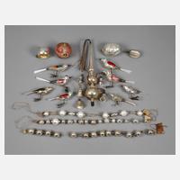 Konvolut Christbaumschmuck111