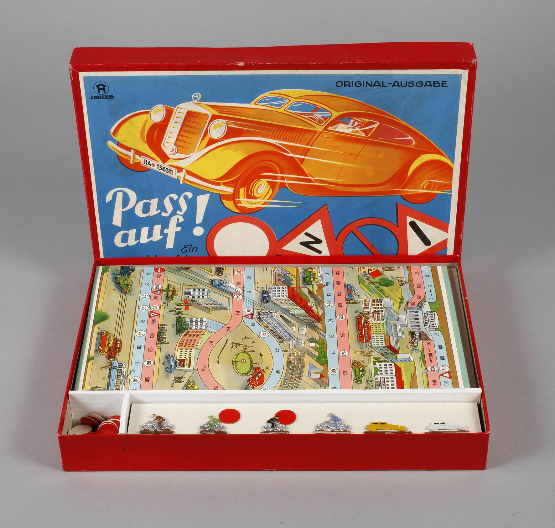 Verkehrsspiel ”Pass auf”