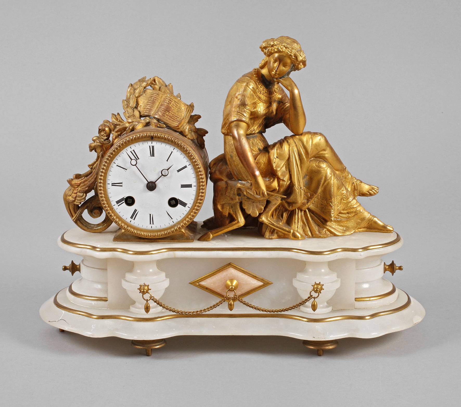 Figuren-Pendule Philippe Mourey