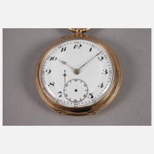 Goldene Taschenuhr Union Glashütte