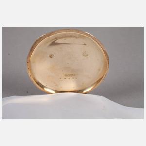 Goldene Taschenuhr Union Glashütte