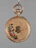 Hängeuhr Gold im Etui