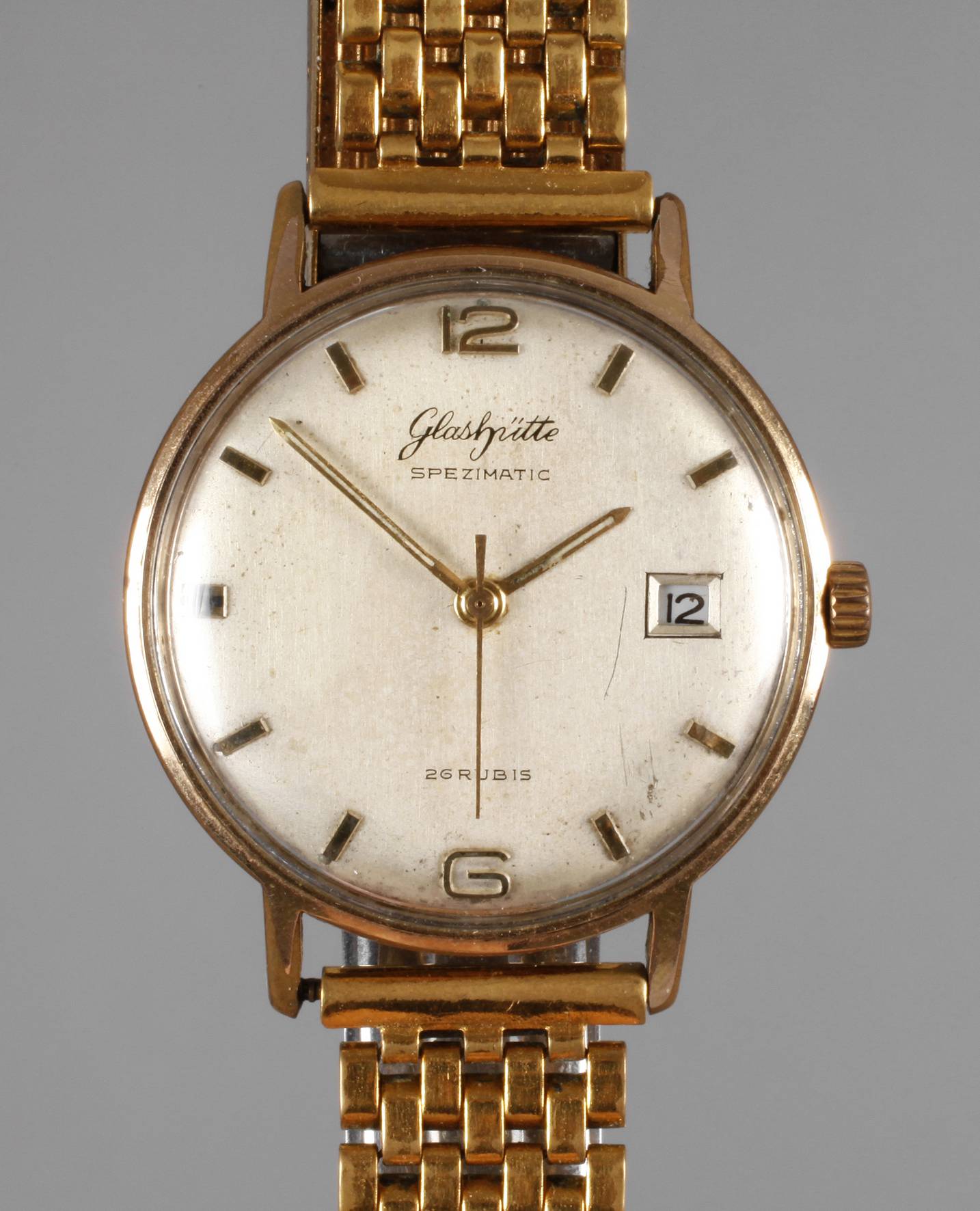 Herrenarmbanduhr Glashütte Spezimatic