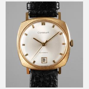 Herrenarmbanduhr Cortebert Gold