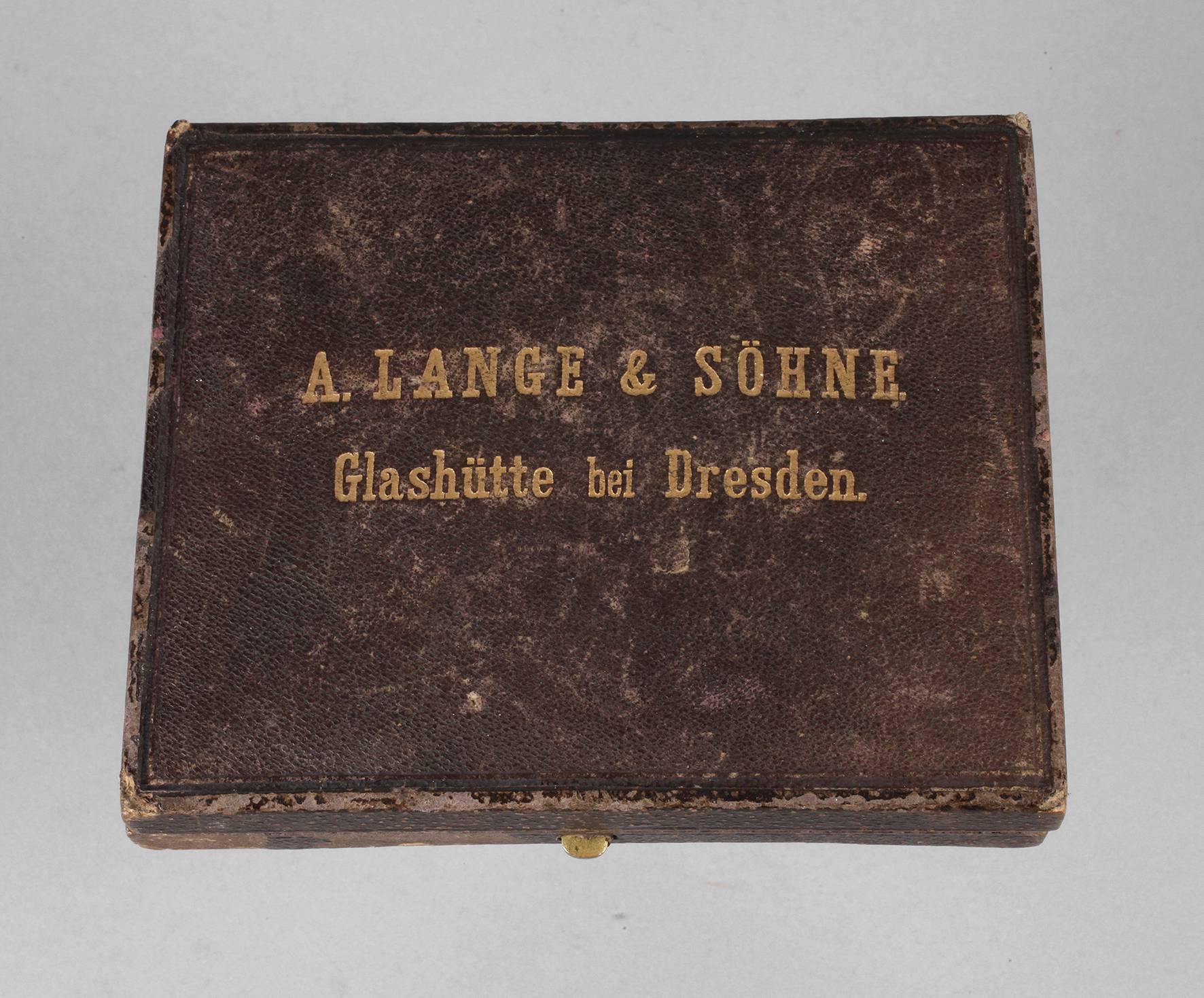 Uhrenetui A. Lange & Söhne