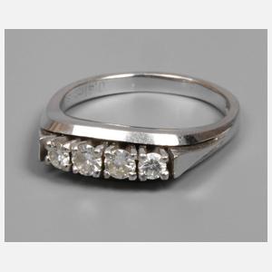 Damenring mit Brillanten