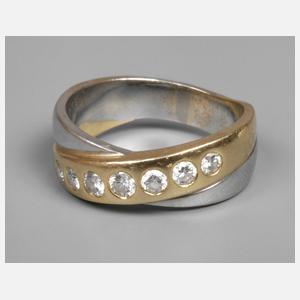 Damenring mit Brillanten