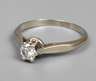 Damenring mit Brillant