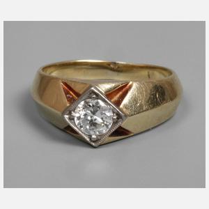 Damenring mit Brillant