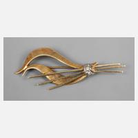 Brosche mit Diamanten111