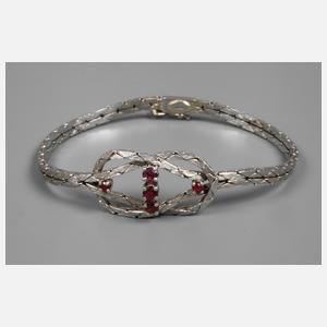 Armband mit Rubinen