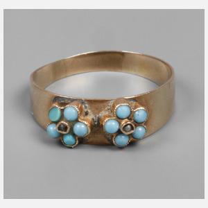 Ring mit Türkisen